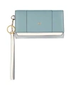 Piquadro Woman Wallet Pastel Blue Size - Leather