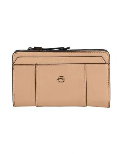 Piquadro Woman Wallet Sand Size - Soft Leather
