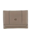 Piquadro Woman Wallet Taupe Size - Cow Leather