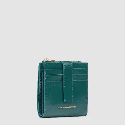 Piquadro Women's Card Holder  Pp6843b2r-ot3 Green