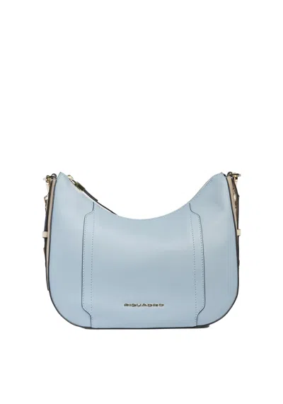 Piquadro Women's Shoulder Bag For Ipad®mini  Bd6657w92-azbe2 Blue/beige