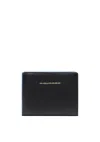 Piquadro Women's Wallet  Pd6660b2r-n Black In Black