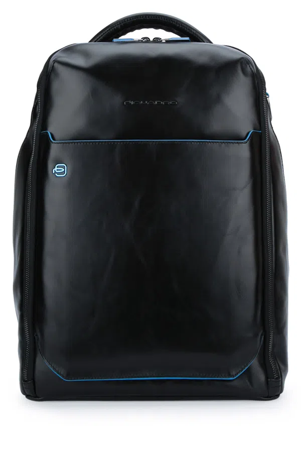 Piquadro Beauty 2 Reise-Kosmetiketui Aus Leder In Blau - Stylisches Herren-Accessoire Für Unterwegs