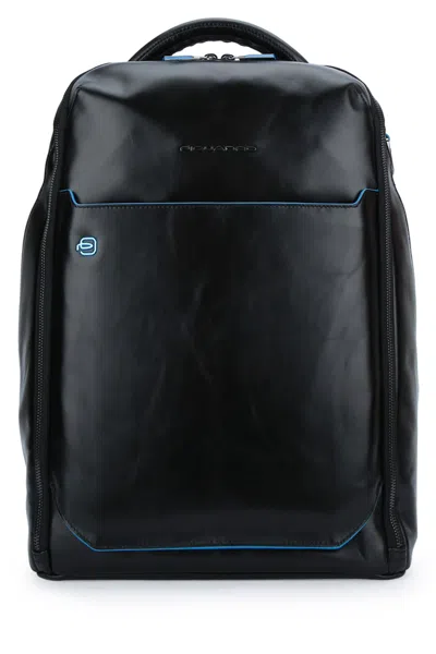 Piquadro Zaino 2 Comparti In Pelle _porta Pc 14 In N