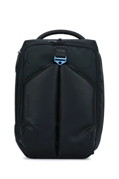 Piquadro Zaino  Porta Pc 15,6'' Espandibile 3 Comparti In T In Blue