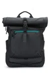 Piquadro Zaino Roll-top In Tessuto