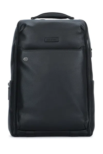 Piquadro Zaino Viaggio 3 Comparti Bagmotic E Porta Camicie In Black