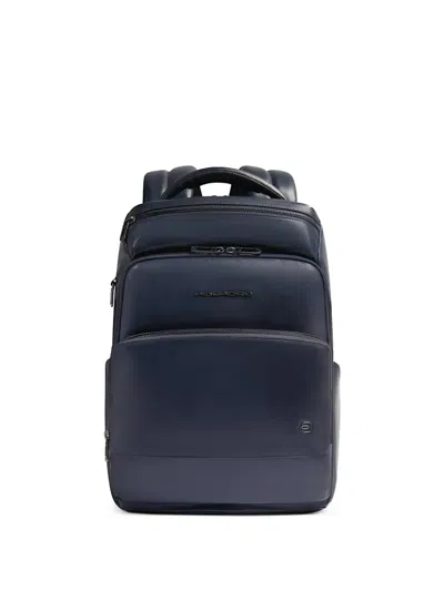 Piquadro Zip-fastening Backpack In Blue