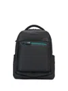 Piquadro Versatile Backpack Featuring Multiple Pockets In Black