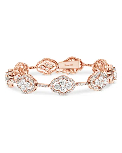 Piranesi 18k Rose Gold Diamond Maison Bracelet