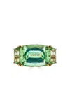 Piranesi 18k Rose Gold Tourmaline Ring In Green