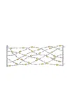 Piranesi 18k White And Yellow Gold Cushion Bracelet