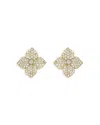 Piranesi 18k Yellow Gold Small Fiore Earrings With Diamonds, 1.47 Ct. T. W. In Gold