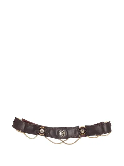 Pre-owned Pirovano Vintage Leather Belt
