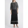 Pisarro Nights Beaded Mesh Gown