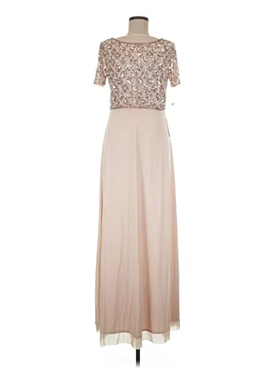 Pre-owned Pisarro Nights Casual Dress In Tan