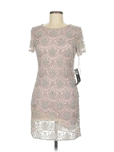 Pisarro Nights Cocktail Dress In Gray