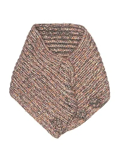 Pre-owned Pistil Scarf In Brown