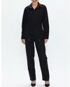 PISTOLA ABIGAIL CARPENTER JUMPSUIT IN BLACK