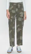 Pistola Addie High Rise Cargo Trouser In Camo In Multi