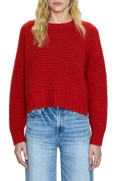 Pistola Adina Crewneck Sweater In Rouge