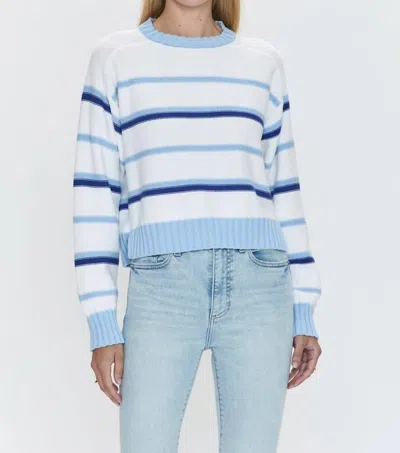 Pistola Adina Every Day Sweater In Pacific Stripe In Blue