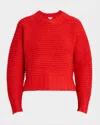 Pistola Adina Textured Sweater In Rouge In Rouge