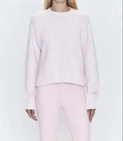 Pistola Adina Everyday Sweater In Barely Pink Marl