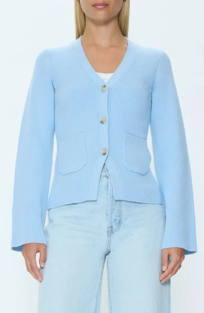 Pistola Aeron Cardigan In Windsurfer In Blue