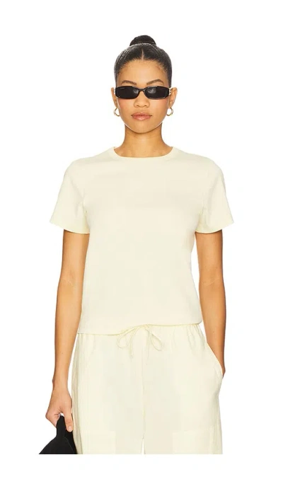 Pistola Alba Baby Tee In Yellow