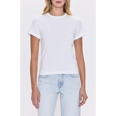 Pistola Alba Baby Tee In Le Blanc In White