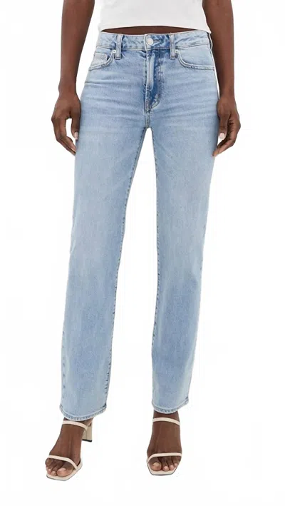 Pistola Aleks Straight Jeans In Aegean In Blue