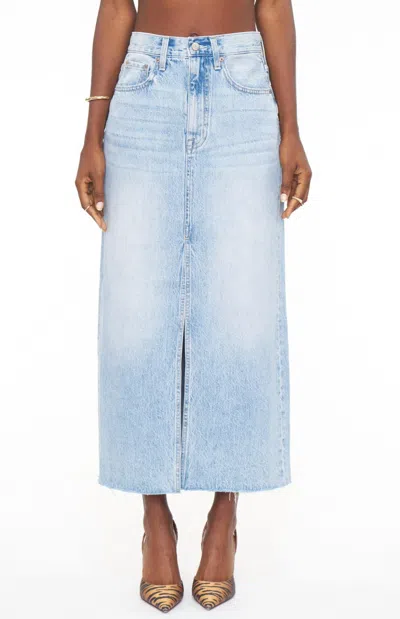 Pistola Alice Denim Midi Skirt In Brooklyn In Blue