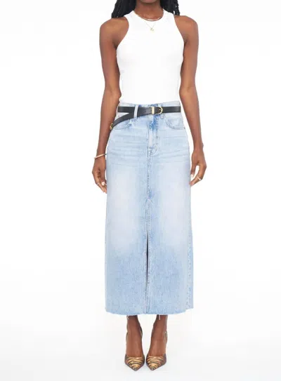 Pistola Alice Midi Skirt In Brooklyn In Blue