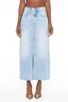 Pistola Alice Nonstretch Denim Skirt In Blue
