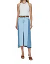 Pistola Alice Midi Skirt In Palais In Blue