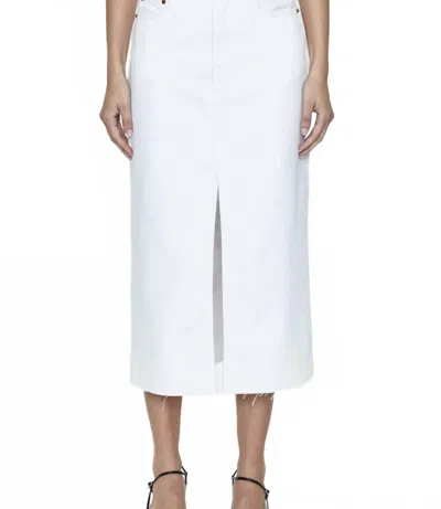 Pistola Alice Midi Skirt In White