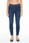 Pistola Aline High Rise Skinny Jean In Metropolitan Wash In Blue