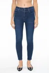 Pistola Aline High Rise Skinny Jean In Metropolitan Wash In Blue