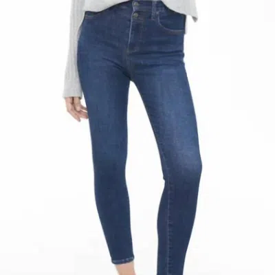 Pistola Aline High Rise Skinny Jean In Metropolitan Wash In Blue