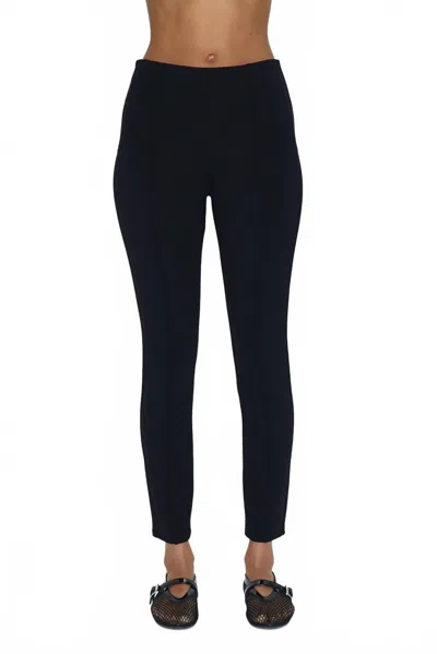 Pistola Aline High Rise Skinny Pull-on Pants In Night Out In Black
