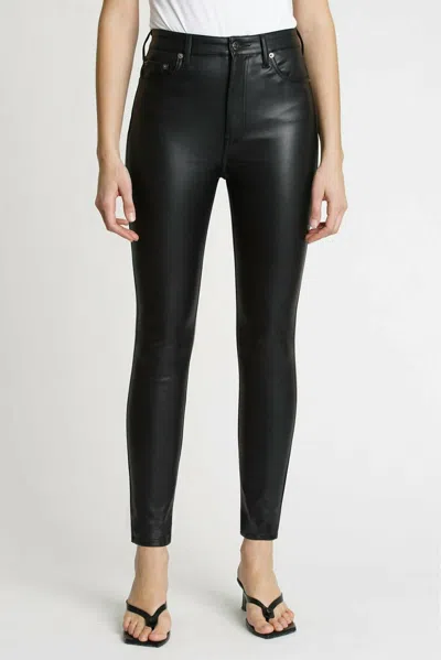 Pistola Aline Highrise Pants In Slate Black In Multi