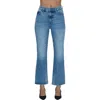 Pistola Ally Crop Flare Jeans In Central Vintage
