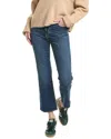 Pistola Charlie High-rise Clash Classic Straight Ankle Jean In Blue