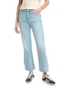 Pistola Kate Distressed Raw Hem Ankle Straight Leg Jeans