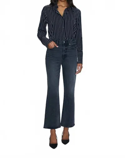 Pistola Ally High Rise Vintage Ankle Boot Cut Jeans In After Hours Vintage In Blue