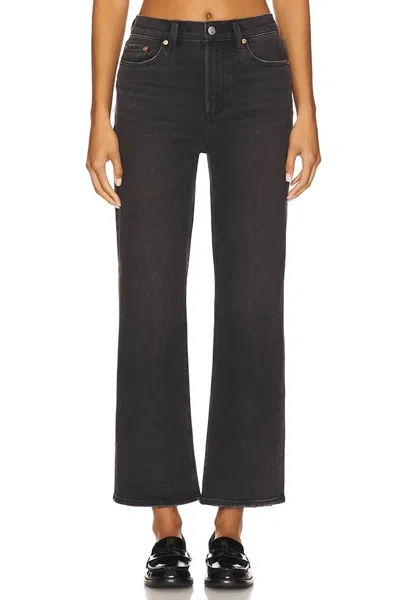 Pistola Ally High Rise Vintage Ankle Bootcut Jeans In Lodge In Black