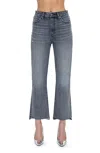 Pistola Ally High Rise Vintage Ankle Boot Jeans In Earl Grey Vintage In Grey