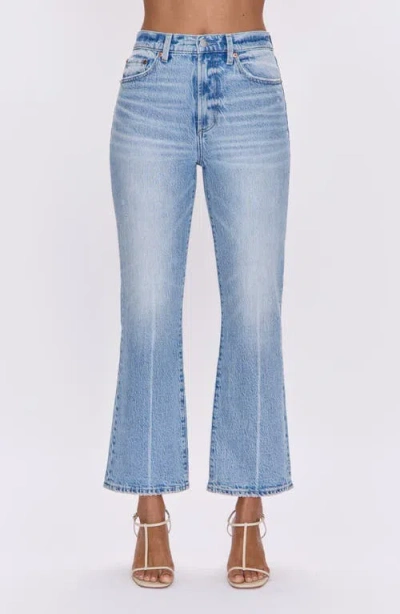 PISTOLA PISTOLA ALLY RAW STEP HEM HIGH WAIST CROP BOOTCUT JEANS