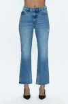 Pistola Ally Raw Step Hem High Waist Crop Bootcut Jeans